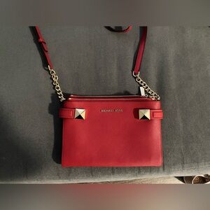 Red Michael Kors Bag